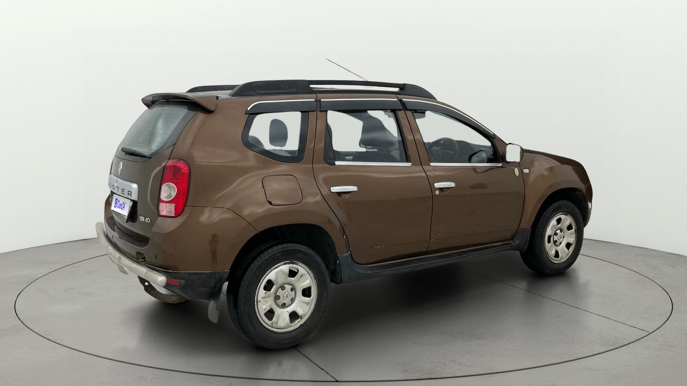2014 Renault Duster 85 PS RXL DIESEL, Diesel, Manual, 1,08,010 km, Right Back Diagonal