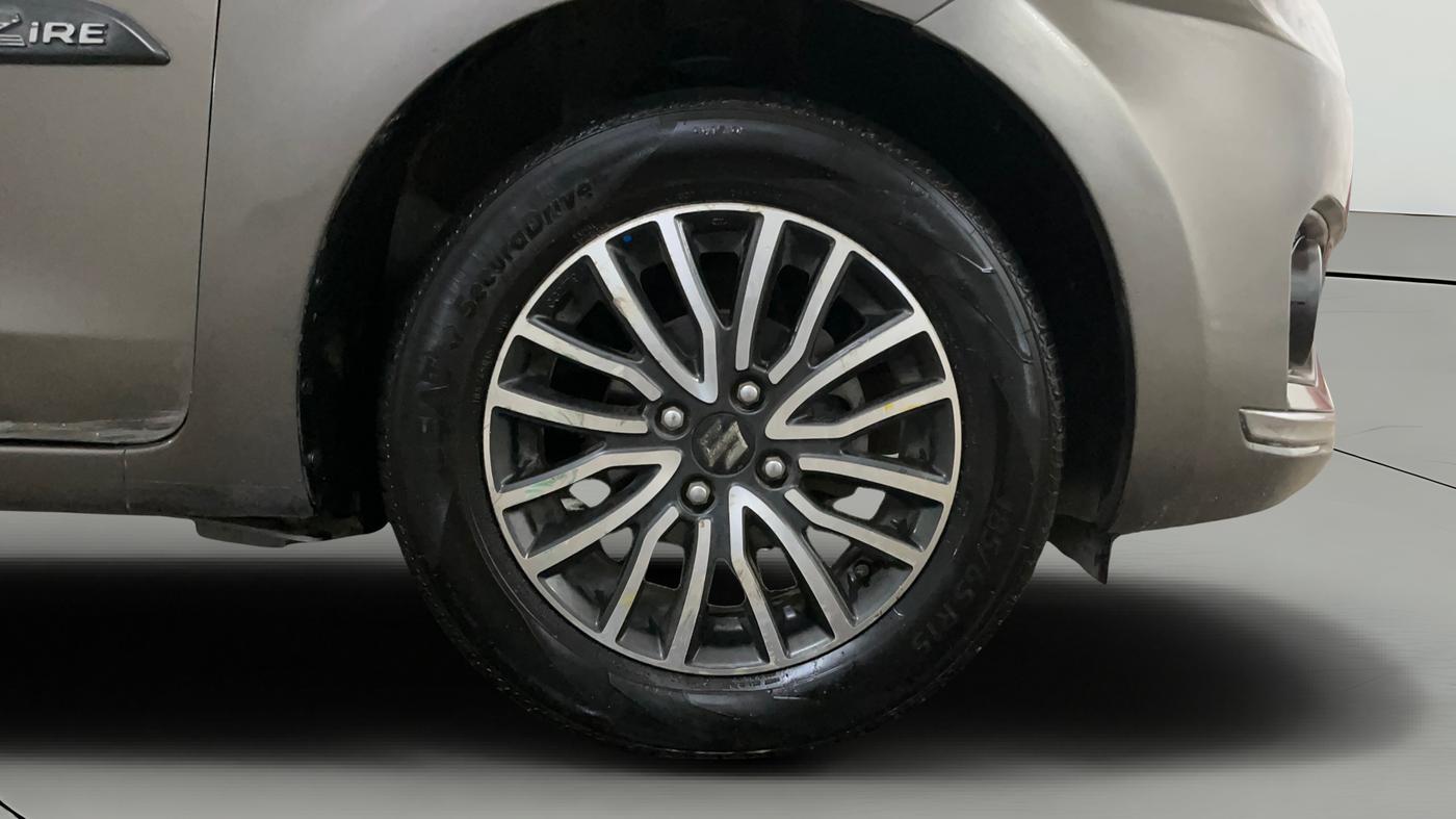 2017 Maruti Dzire ZXI PLUS AMT, Petrol, Automatic, 66,215 km, Right Front Wheel