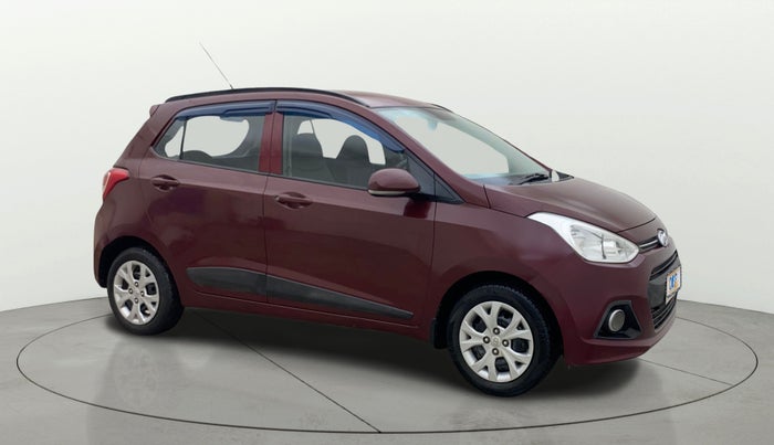2015 Hyundai Grand i10 SPORTZ 1.2 KAPPA VTVT, Petrol, Manual, 1,02,001 km, Right Front Diagonal