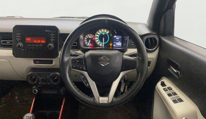 2017 Maruti IGNIS DELTA 1.2, Petrol, Manual, 39,610 km, Steering Wheel Close Up