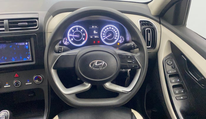 2020 Hyundai Creta E 1.5 DIESEL, Diesel, Manual, 73,011 km, Steering Wheel Close Up