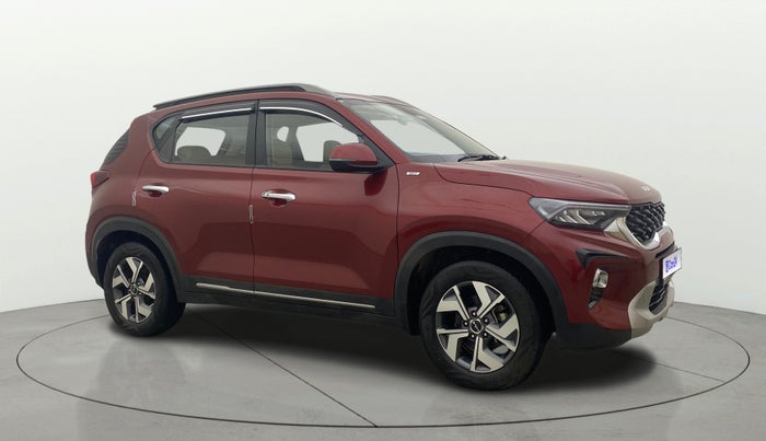 2021 KIA SONET HTX 1.0 IMT, Petrol, Manual, 42,116 km, Right Front Diagonal
