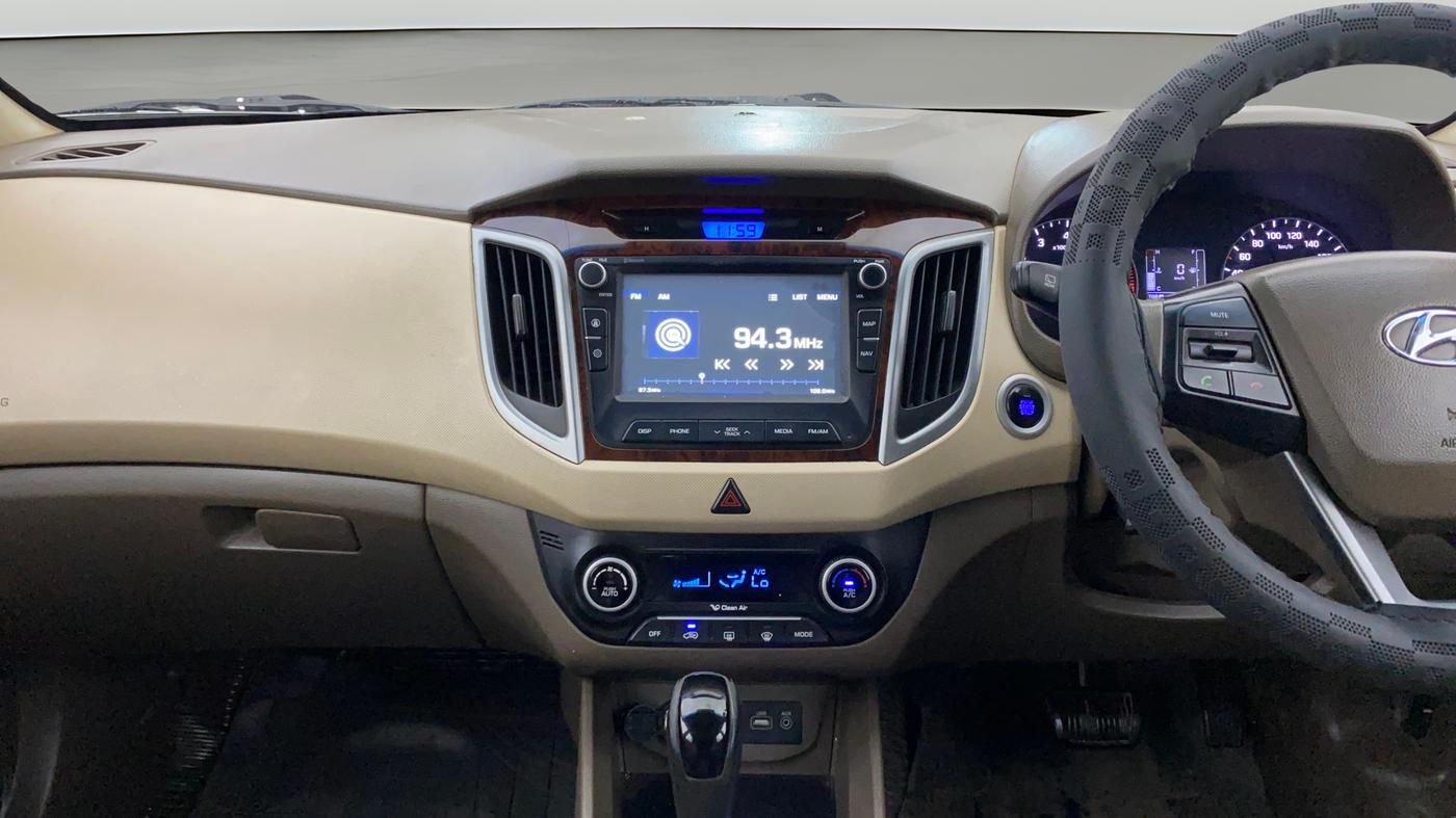 2018 Hyundai Creta SX PLUS AT 1.6 PETROL, Petrol, Automatic, 50,016 km, Air Conditioner