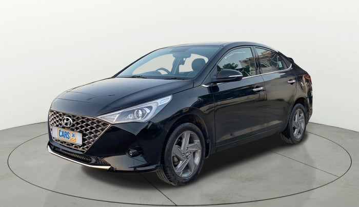 2021 Hyundai Verna SX 1.5 VTVT IVT, Petrol, Automatic, 52,740 km, Left Front Diagonal