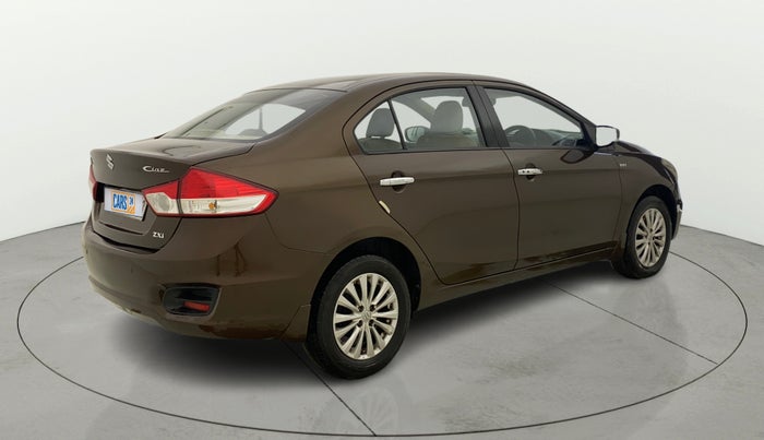 2015 Maruti Ciaz ZXI, Petrol, Manual, 93,649 km, Right Back Diagonal