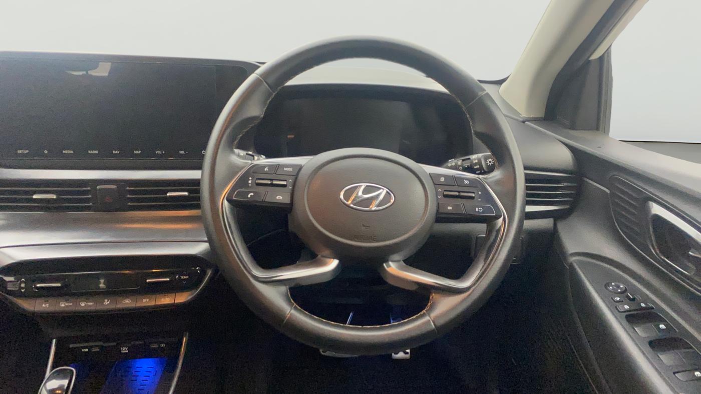 2020 Hyundai NEW I20 ASTA (O) 1.0 TURBO GDI DCT, Petrol, Automatic, 43,247 km, Steering Wheel Close Up
