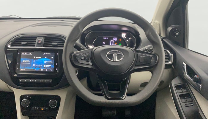 2023 Tata TIGOR XZA PLUS PETROL, Petrol, Automatic, 13,607 km, Steering Wheel Close Up