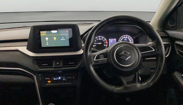2023 Maruti BREZZA VXI SMART HYBRID, Petrol, Manual, 33,093 km, Steering Wheel Close Up