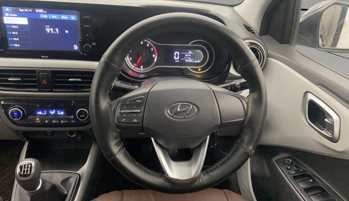 2020 Hyundai GRAND I10 NIOS SPORTZ 1.2 KAPPA VTVT, Petrol, Manual, 24,221 km, Steering Wheel Close Up