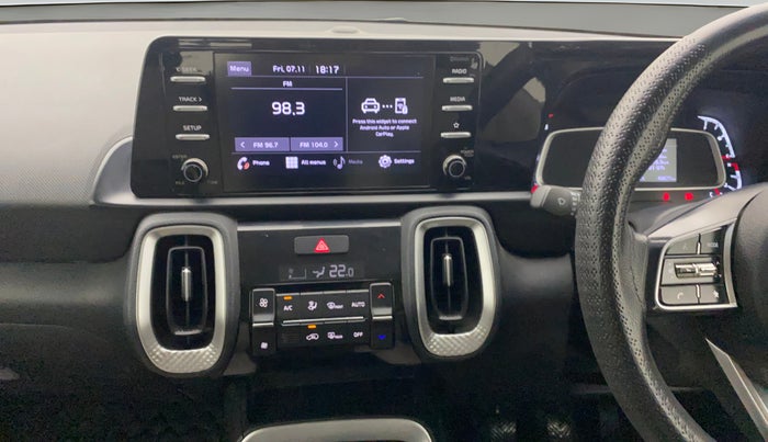 2021 KIA SONET HTK PLUS 1.2, Petrol, Manual, 43,645 km, Air Conditioner