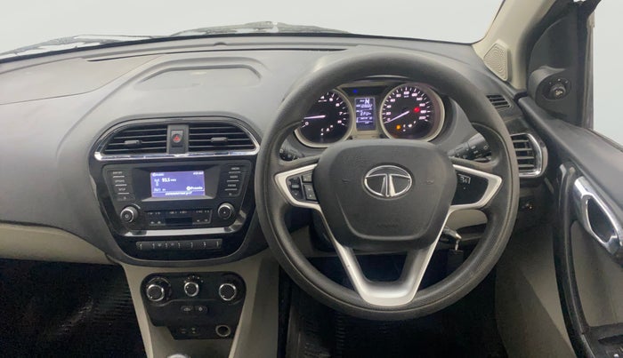 2017 Tata Tiago XZA PETROL, CNG, Automatic, 1,09,635 km, Steering Wheel Close Up