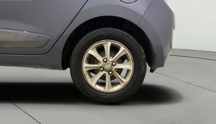 2016 Hyundai Grand i10 ASTA (O) 1.2 KAPPA VTVT, Petrol, Manual, 33,518 km, Left Rear Wheel