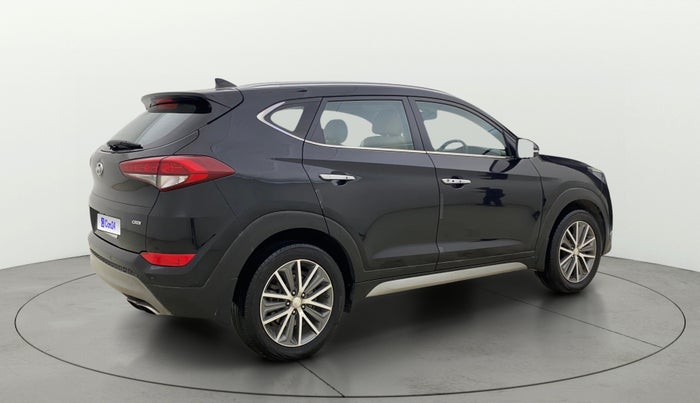 2017 Hyundai Tucson GLS 2WD AT DIESEL, Diesel, Automatic, 1,32,365 km, Right Back Diagonal