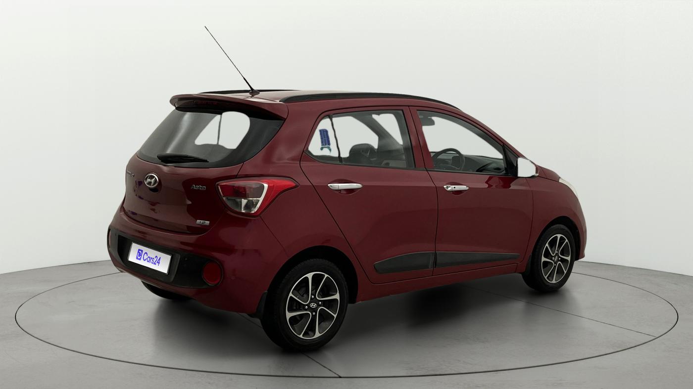2017 Hyundai Grand i10 ASTA 1.2 KAPPA VTVT, Petrol, Manual, 58,019 km, Right Back Diagonal