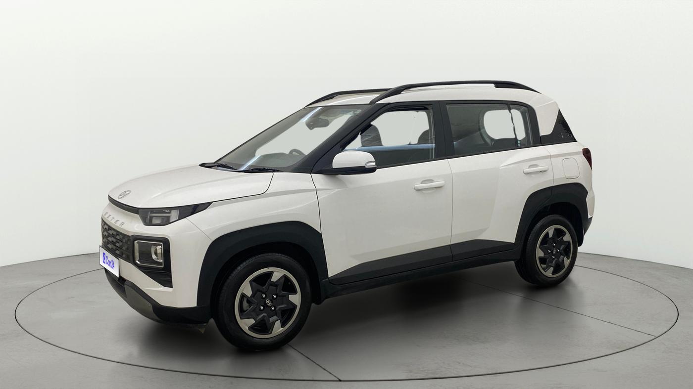 2025 Hyundai EXTER SX Tech 1.2 HY CNG DUO MT, CNG, Manual, 8,644 km, Left Front Diagonal