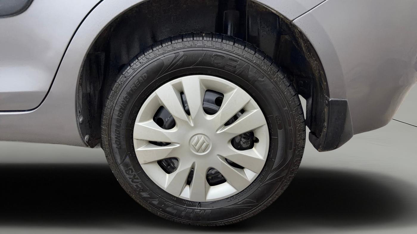 2014 Maruti Swift Dzire VXI, Petrol, Manual, 51,536 km, Left Rear Wheel