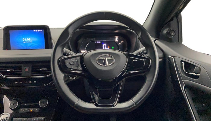 2021 Tata NEXON XZ PLUS PETROL DARK EDITION, Petrol, Manual, 14,876 km, Steering Wheel Close Up