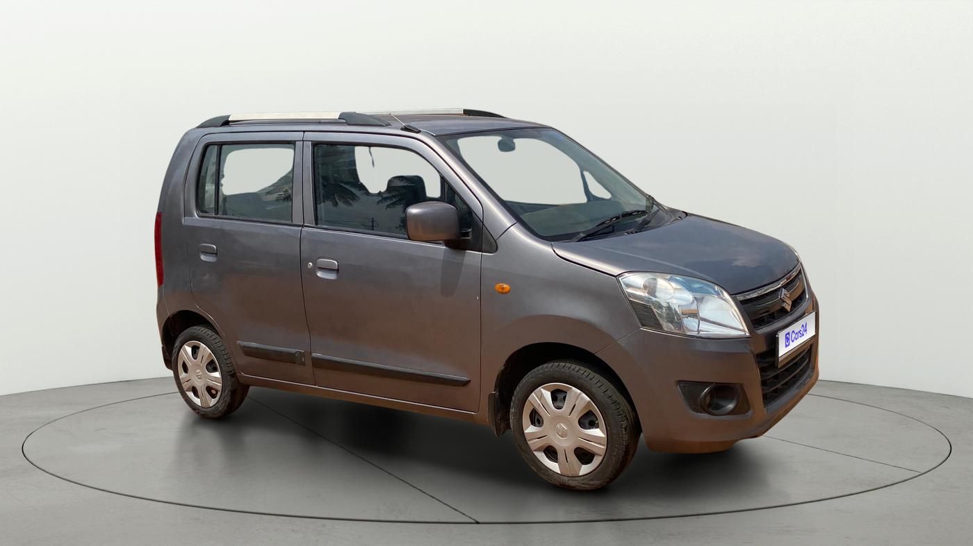 2016 Maruti Wagon R 1.0 VXI, Petrol, Manual, 63,740 km, Right Front Diagonal