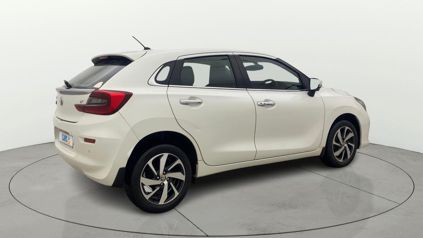 2022 Toyota Glanza V, Petrol, Manual, 32,074 km, Right Back Diagonal