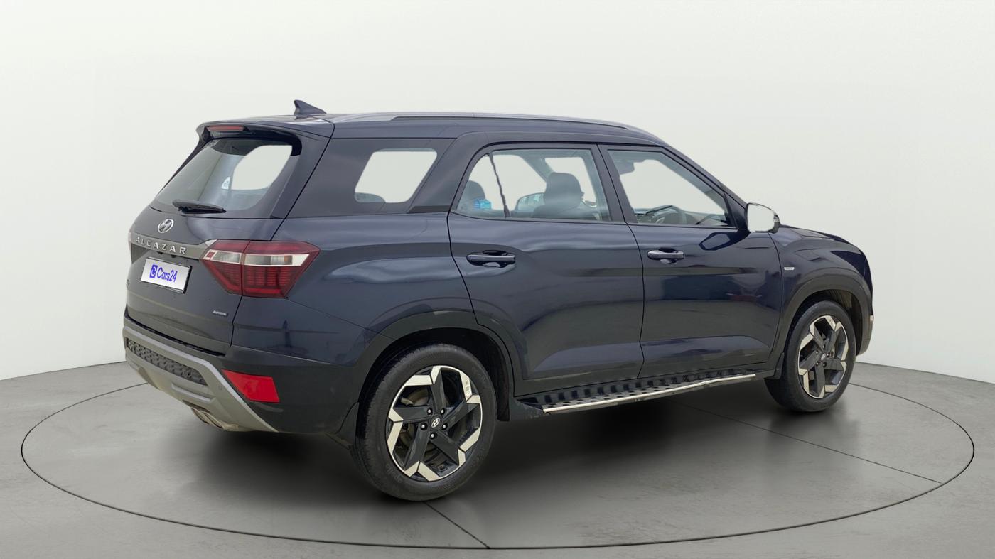2023 Hyundai ALCAZAR 1.5 SIGNATURE (O) TURBO DCT 7, Petrol, Automatic, 36,065 km, Right Back Diagonal