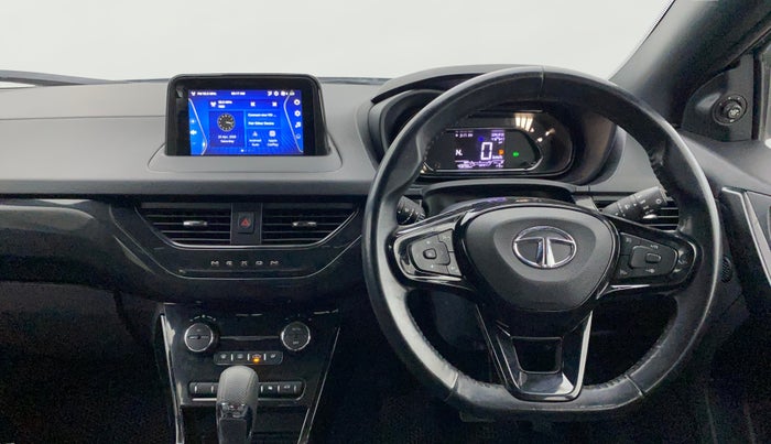 2021 Tata NEXON XZA PLUS (O) PETROL DARK EDITION, Petrol, Automatic, 43,284 km, Steering Wheel Close Up