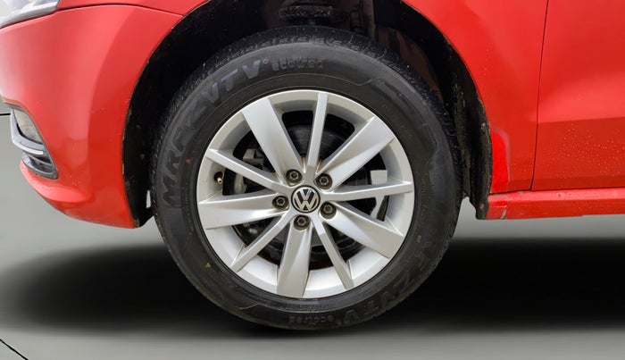 2015 Volkswagen Polo HIGHLINE1.2L, Petrol, Manual, 54,566 km, Left Front Wheel