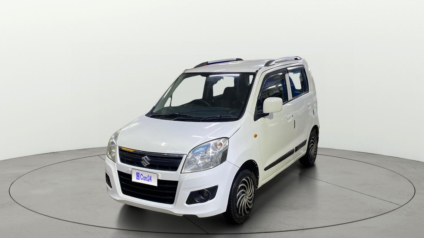 2014 Maruti Wagon R 1.0 VXI, Petrol, Manual, 81,790 km, Left Front Diagonal