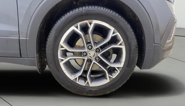 2021 Skoda KUSHAQ STYLE 1.0L TSI AT, Petrol, Automatic, 60,089 km, Right Front Wheel