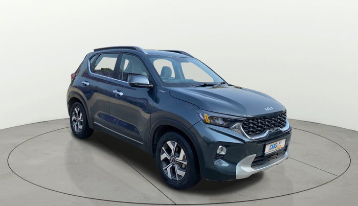 2023 KIA SONET HTX 1.0 DCT, Petrol, Automatic, 46,808 km, Right Front Diagonal