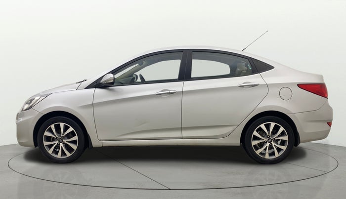 2013 Hyundai Verna FLUIDIC 1.6 VTVT SX OPT AT, Petrol, Automatic, 87,219 km, Left Side