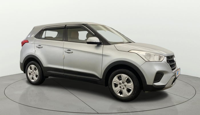 2019 Hyundai Creta E PLUS 1.6 PETROL, Petrol, Manual, 60,235 km, Right Front Diagonal