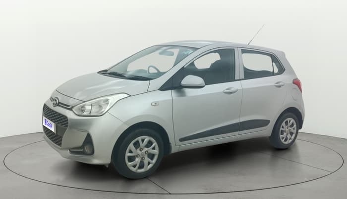 2017 Hyundai Grand i10 SPORTZ 1.2 KAPPA VTVT, Petrol, Manual, 23,635 km, Left Front Diagonal