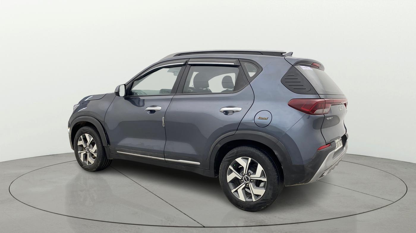 2022 KIA SONET HTX 1.5, Diesel, Manual, 62,265 km, Left Back Diagonal