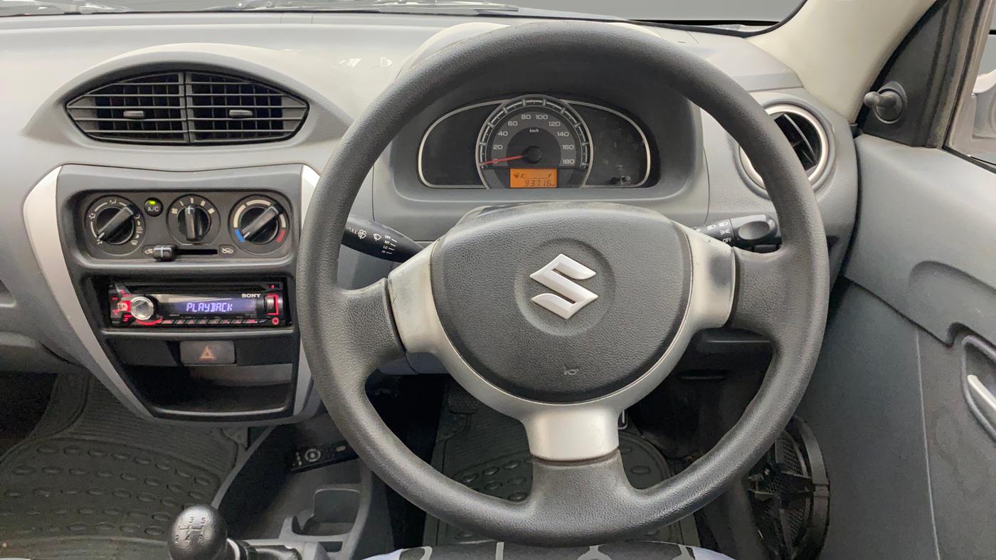 2014 Maruti Alto 800 LXI, Petrol, Manual, 93,724 km, Steering Wheel Close Up
