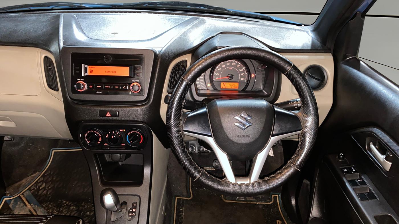 2020 Maruti New Wagon-R VXI 1.0 AMT, Petrol, Automatic, 15,099 km, Steering Wheel Close Up