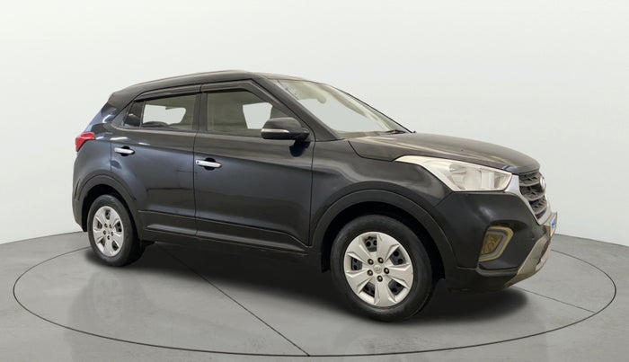 2019 Hyundai Creta E PLUS 1.6 PETROL, Petrol, Manual, 58,509 km, Right Front Diagonal