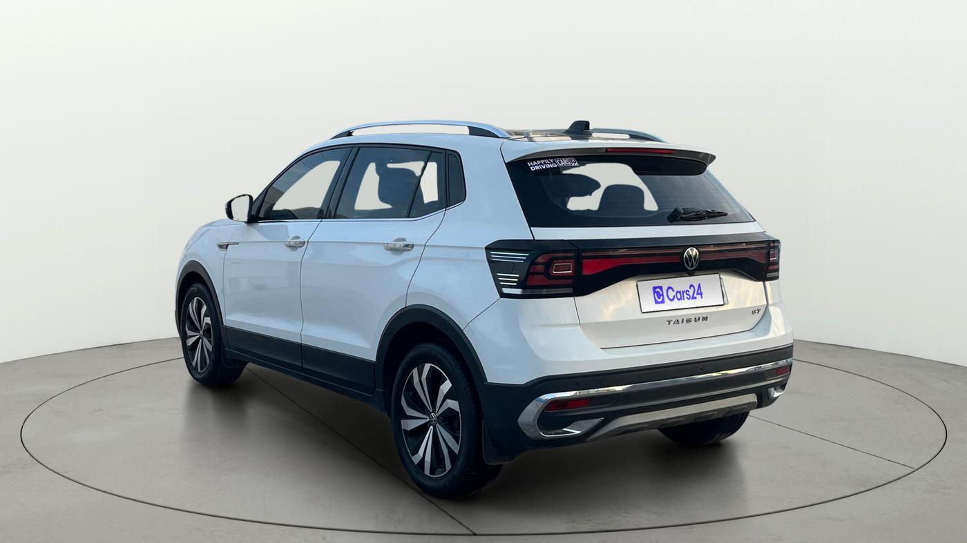 2021 Volkswagen TAIGUN GT PLUS 1.5 TSI DSG, Petrol, Automatic, 1,13,275 km, Left Back Diagonal