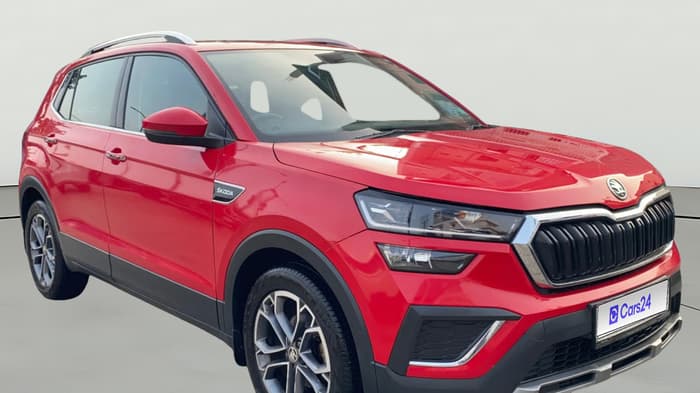 2021 Skoda KUSHAQ STYLE 1.0L TSI AT, Petrol, Automatic, 68,016 km, Right Front Diagonal