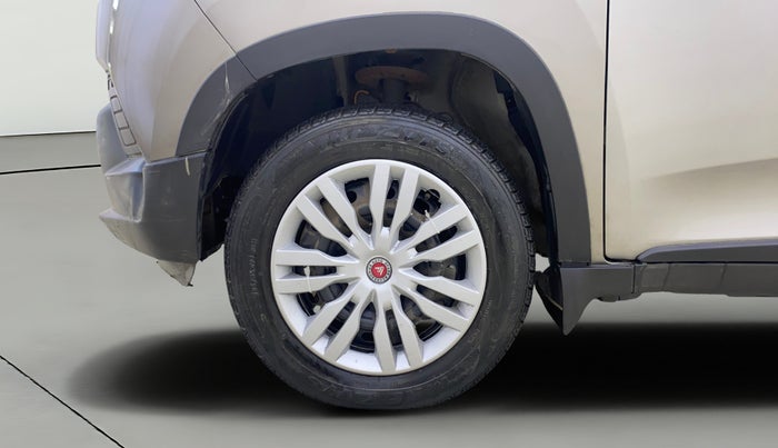 2016 Mahindra Kuv100 K6 6 STR, Petrol, Manual, 13,528 km, Left Front Wheel