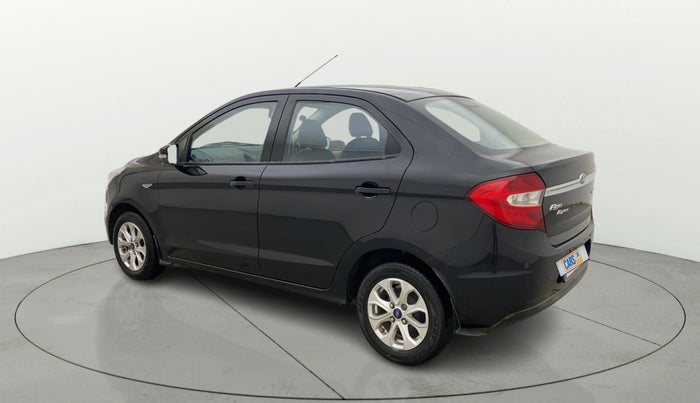 2016 Ford Figo Aspire TITANIUM 1.2 PETROL, Petrol, Manual, 87,714 km, Left Back Diagonal