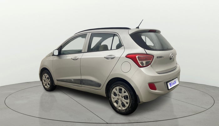2014 Hyundai Grand i10 SPORTZ 1.2 KAPPA VTVT, Petrol, Manual, 44,321 km, Left Back Diagonal