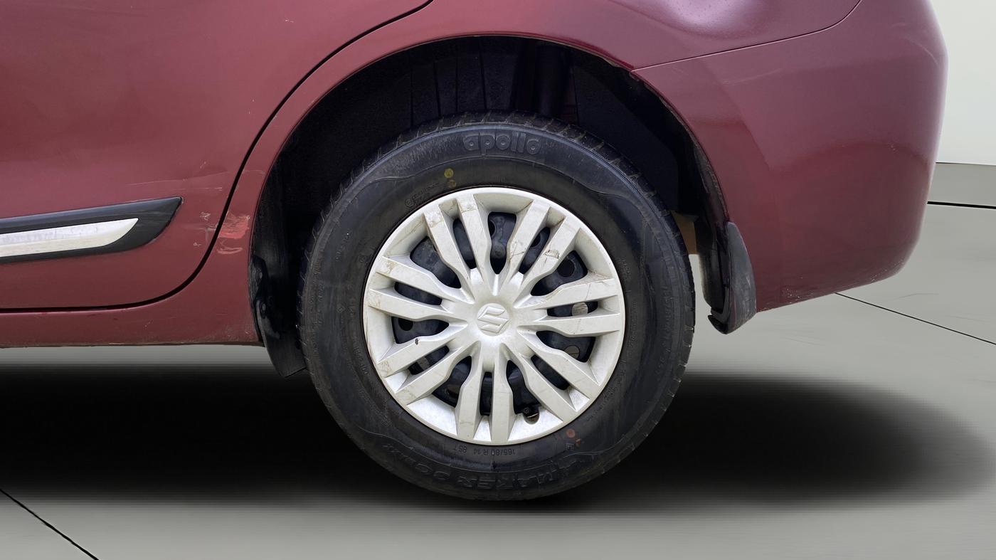 2018 Maruti Dzire VXI, Petrol, Manual, 49,499 km, Left Rear Wheel