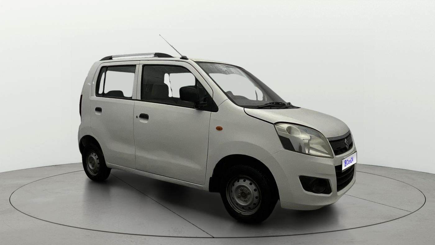 2018 Maruti Wagon R 1.0 LXI CNG, CNG, Manual, 1,10,558 km, Right Front Diagonal
