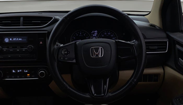 2018 Honda Amaze 1.2L I-VTEC V CVT, Petrol, Automatic, 71,839 km, Steering Wheel Close Up