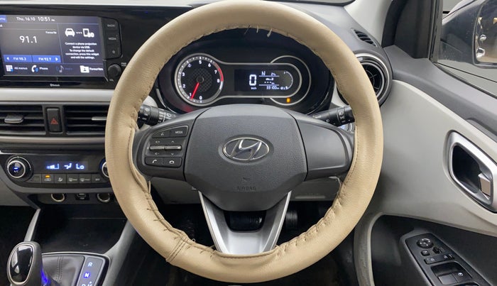 2020 Hyundai GRAND I10 NIOS ASTA AMT 1.2 KAPPA VTVT, Petrol, Automatic, 33,075 km, Steering Wheel Close Up