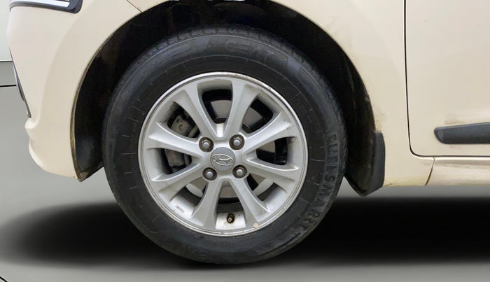 2014 Hyundai Grand i10 ASTA AT 1.2 KAPPA VTVT, Petrol, Automatic, 81,983 km, Left Front Wheel