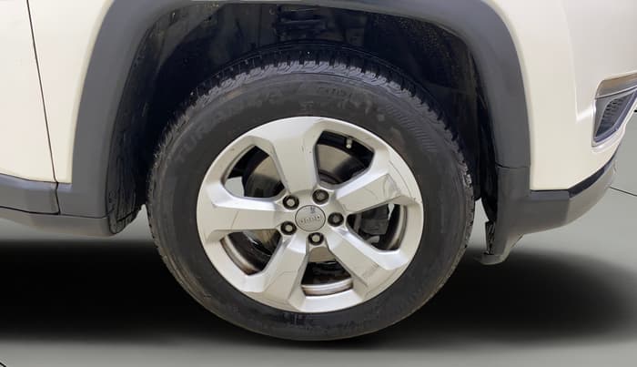 2017 Jeep Compass LIMITED (O) 1.4 PETROL AT, CNG, Automatic, 85,026 km, Right Front Wheel