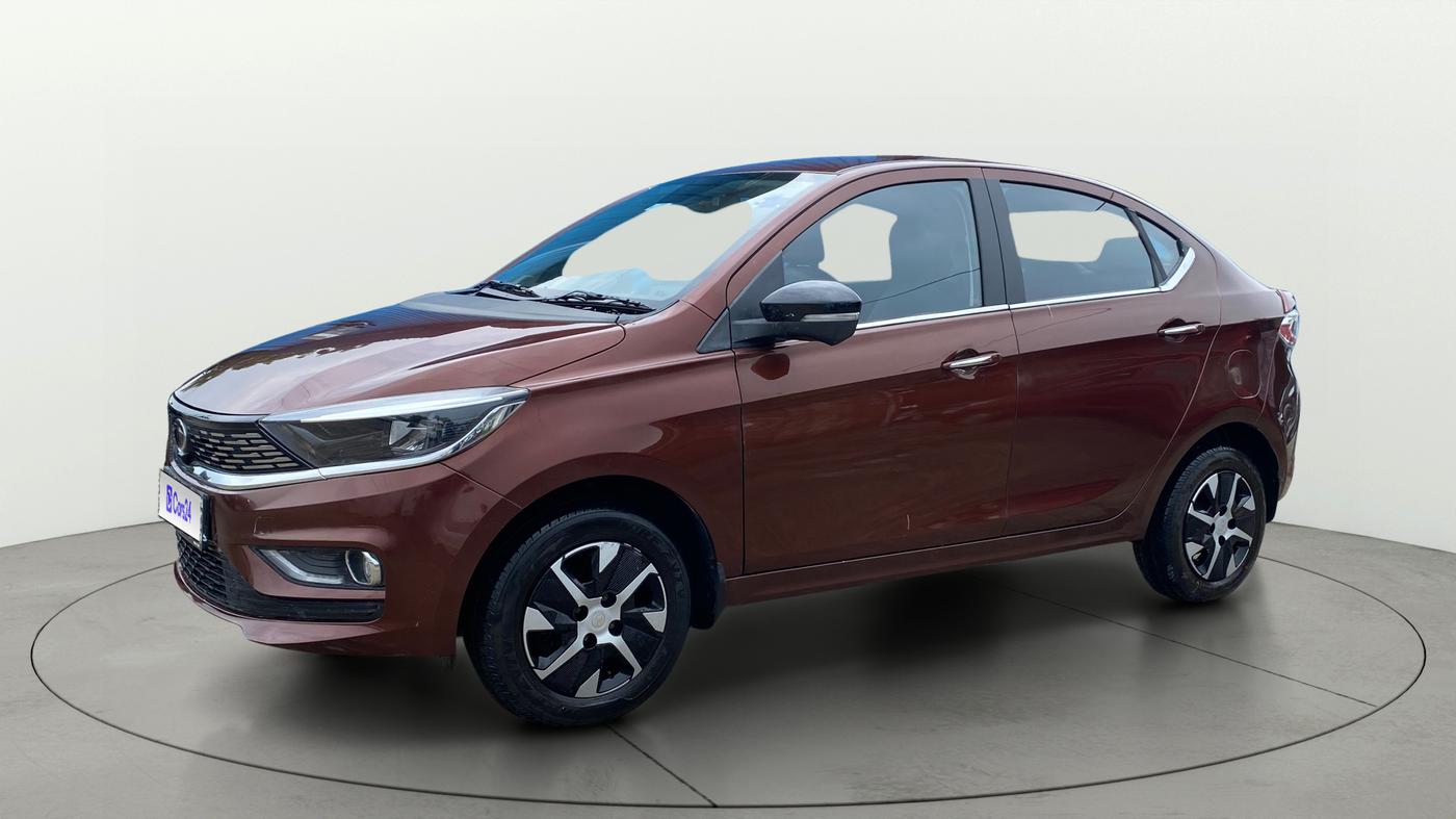 2025 Tata TIGOR XZ Plus CNG MT LUX, CNG, Manual, 18,746 km, Left Front Diagonal