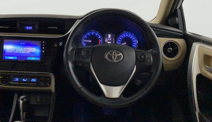 2017 Toyota Corolla Altis VL CVT PETROL, Petrol, Automatic, 99,623 km, Steering Wheel Close Up
