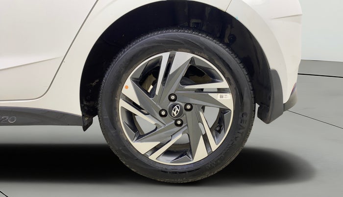 2023 Hyundai NEW I20 ASTA (O) 1.2 MT, Petrol, Manual, 6,991 km, Left Rear Wheel